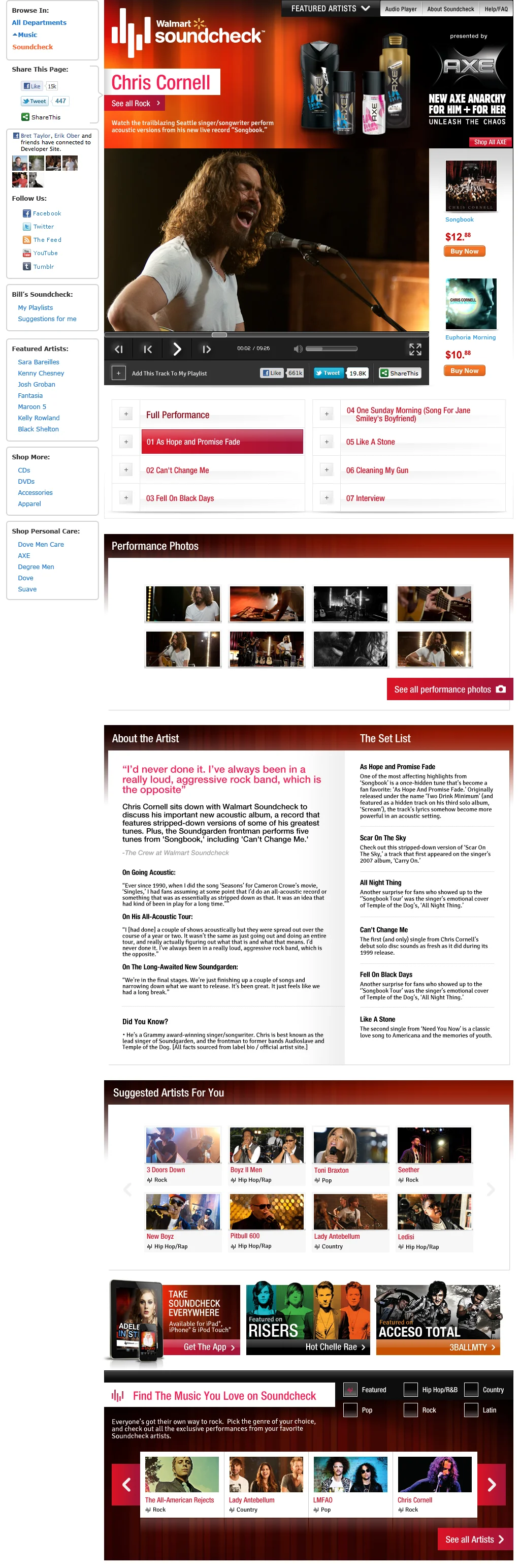 Player Page