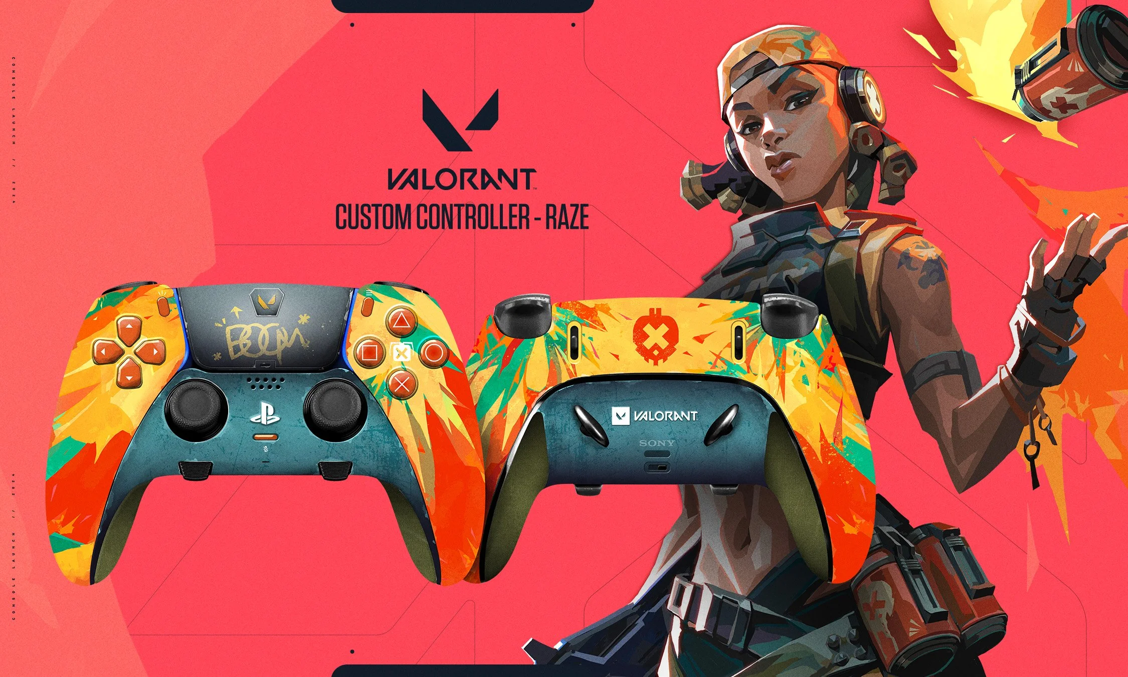 Valorant Custom Controller - Raze