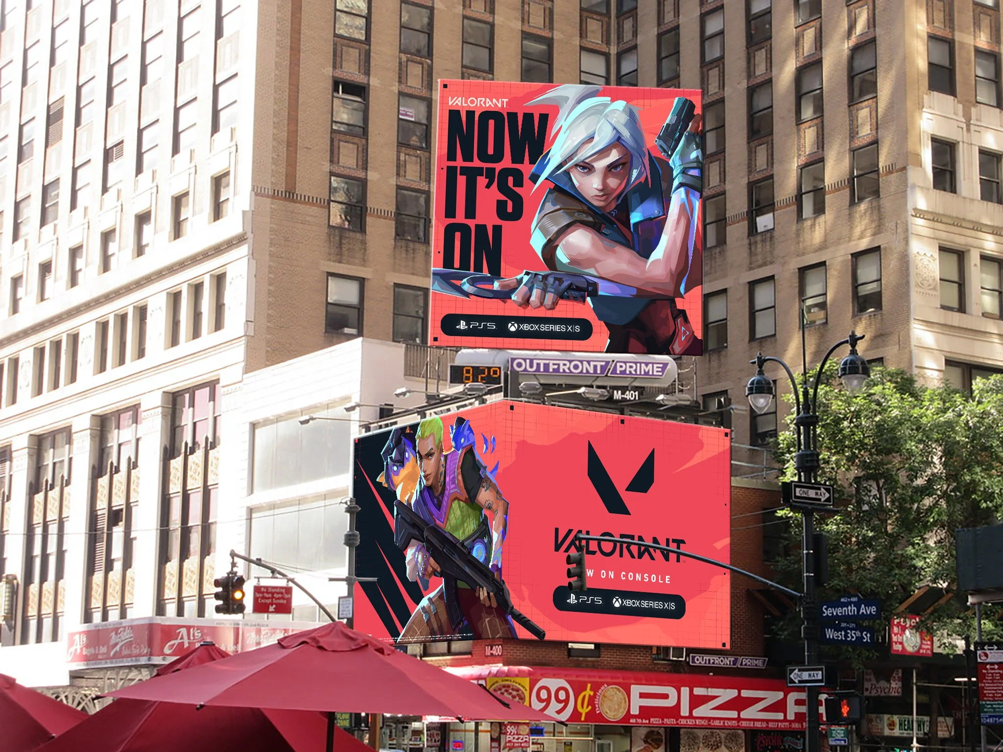 Valorant - OOH Digital Billboard 3