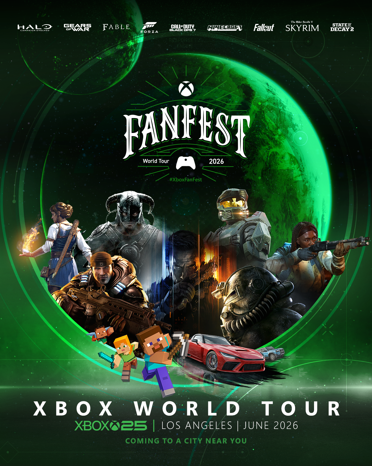 Xbox Fanfest - IP Radial Poster