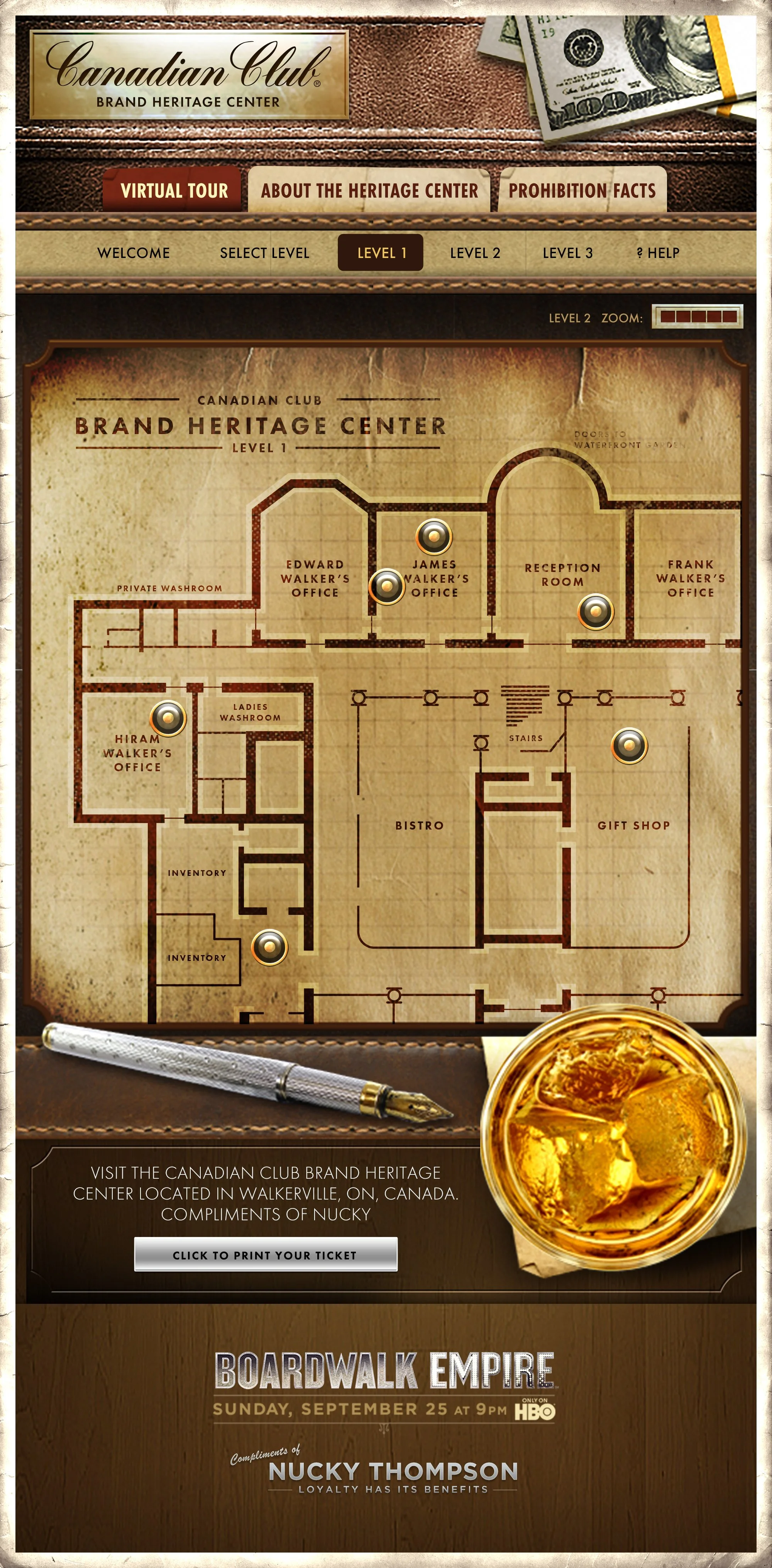 Brand Heritage Center - Map Level 1