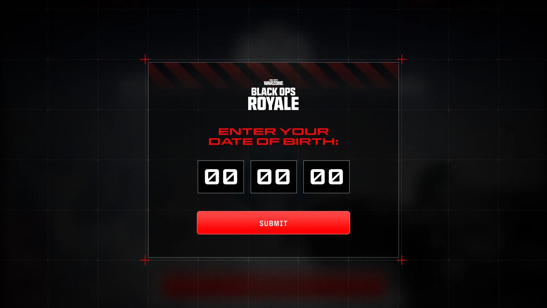 COD Warzone - "Clip The Chaos" Age Gate