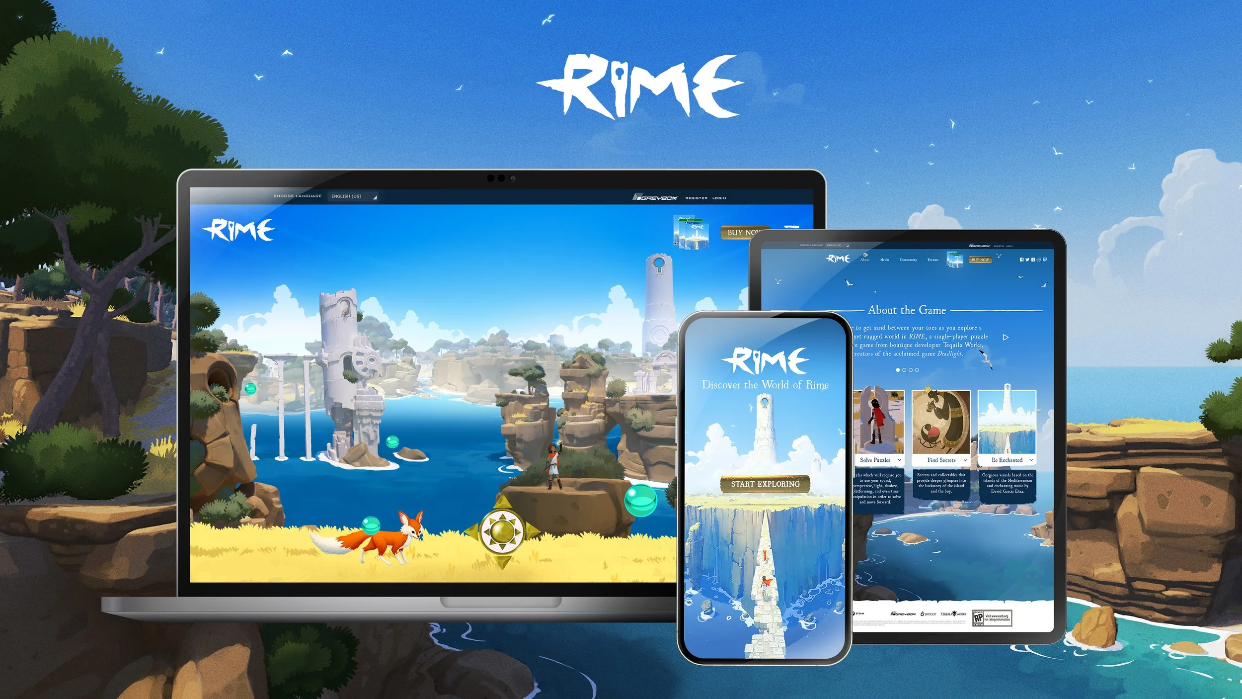 Homepage Responsive Suite
