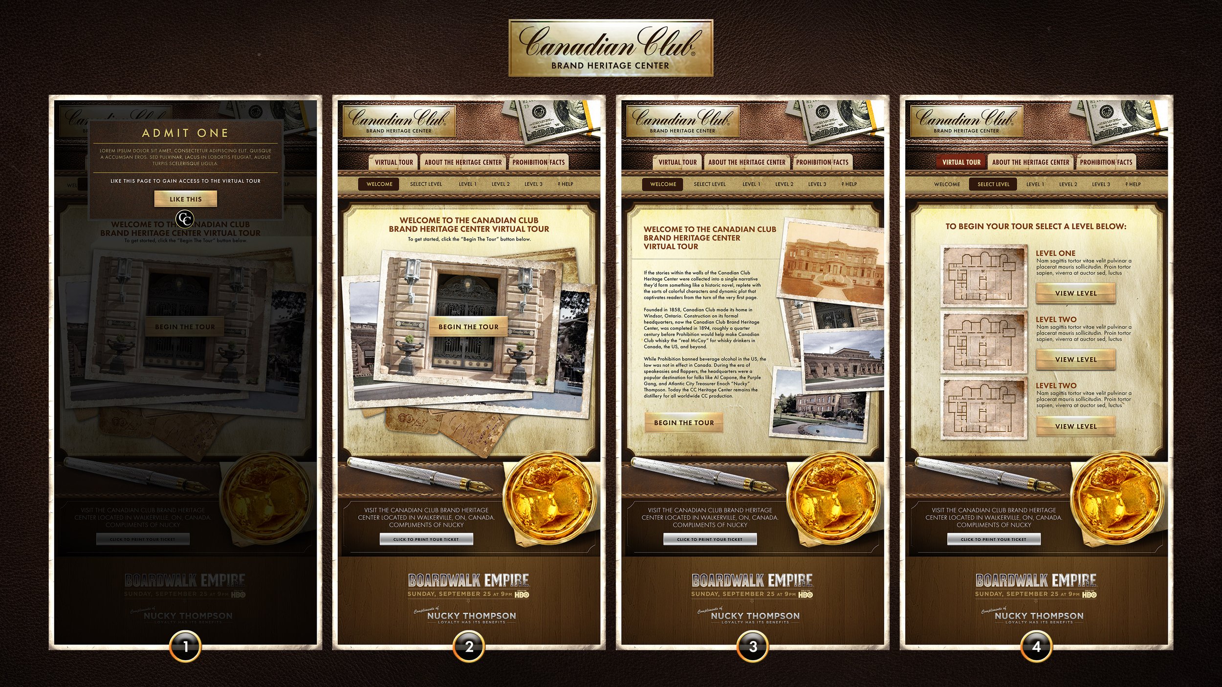Brand Heritage Center - User Journey - Part 1