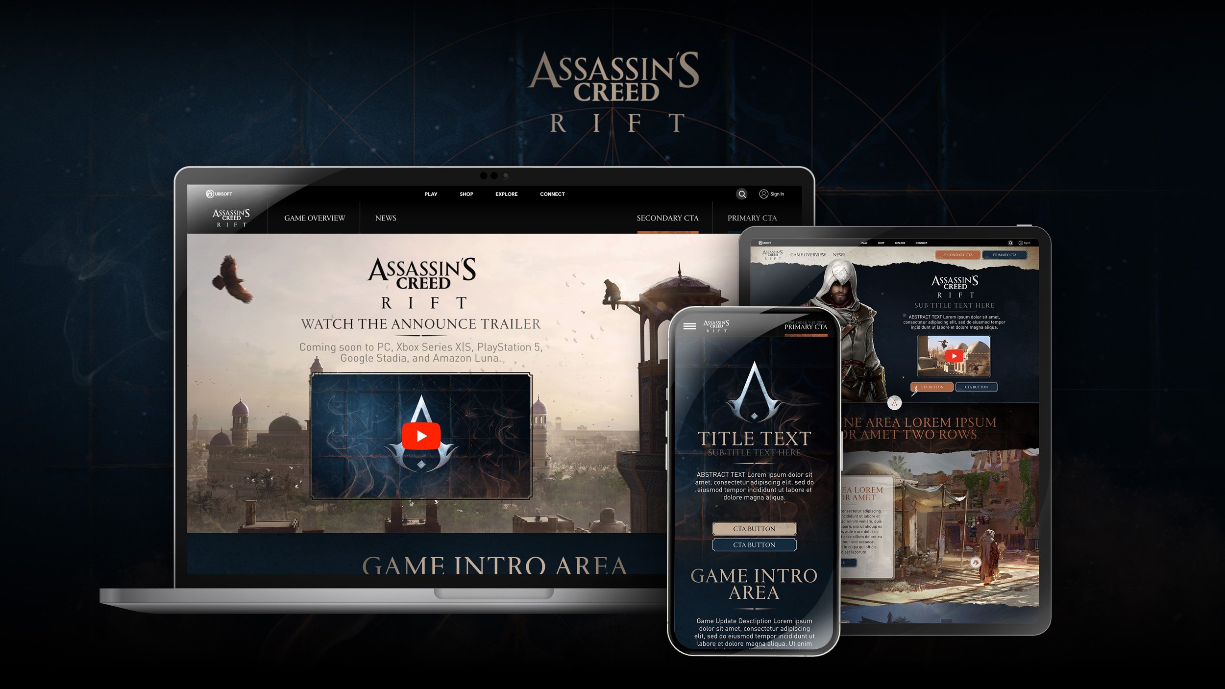 Assassins Creed - Responsive Suite