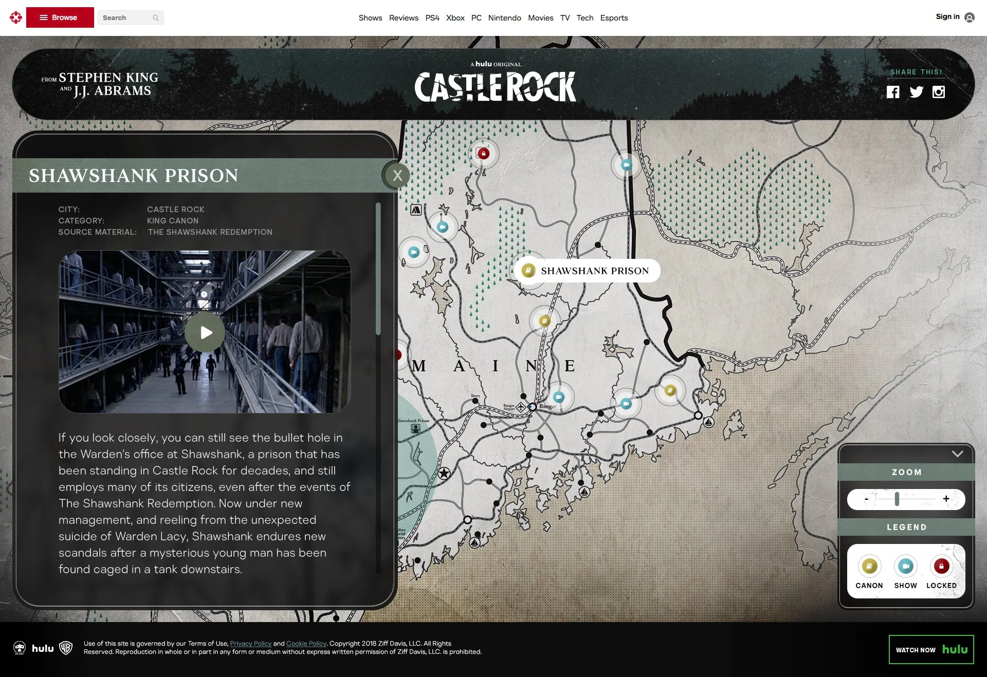 Map View - Active Detail
