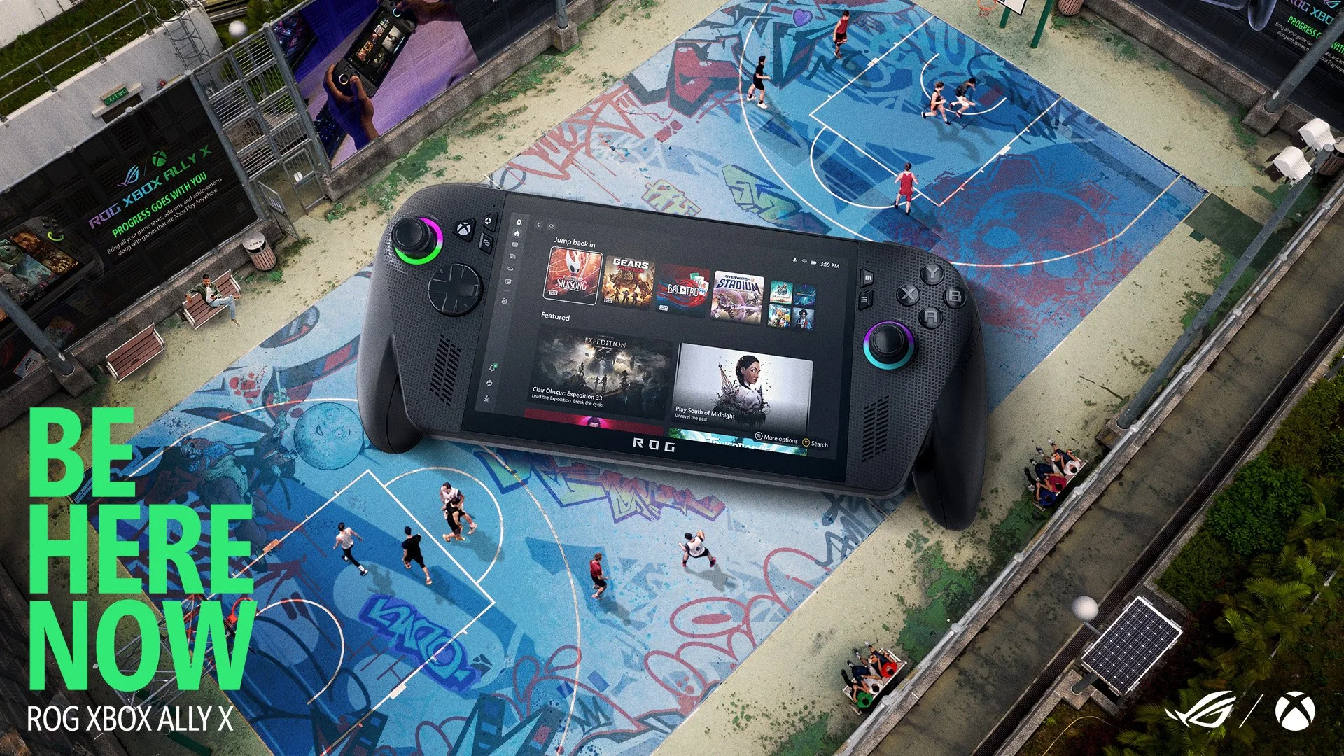 Rog XBox Ally "Court" Keyart