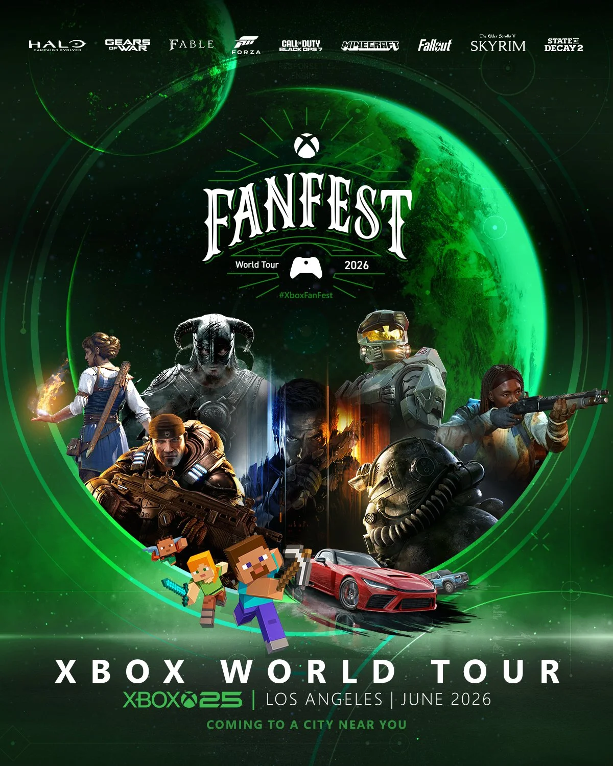 Xbox Fanfest - IP Radial Poster