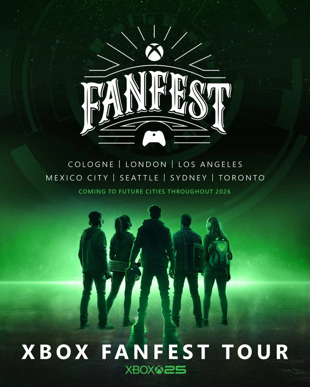 Xbox Fanfest - Gamer Group Poster