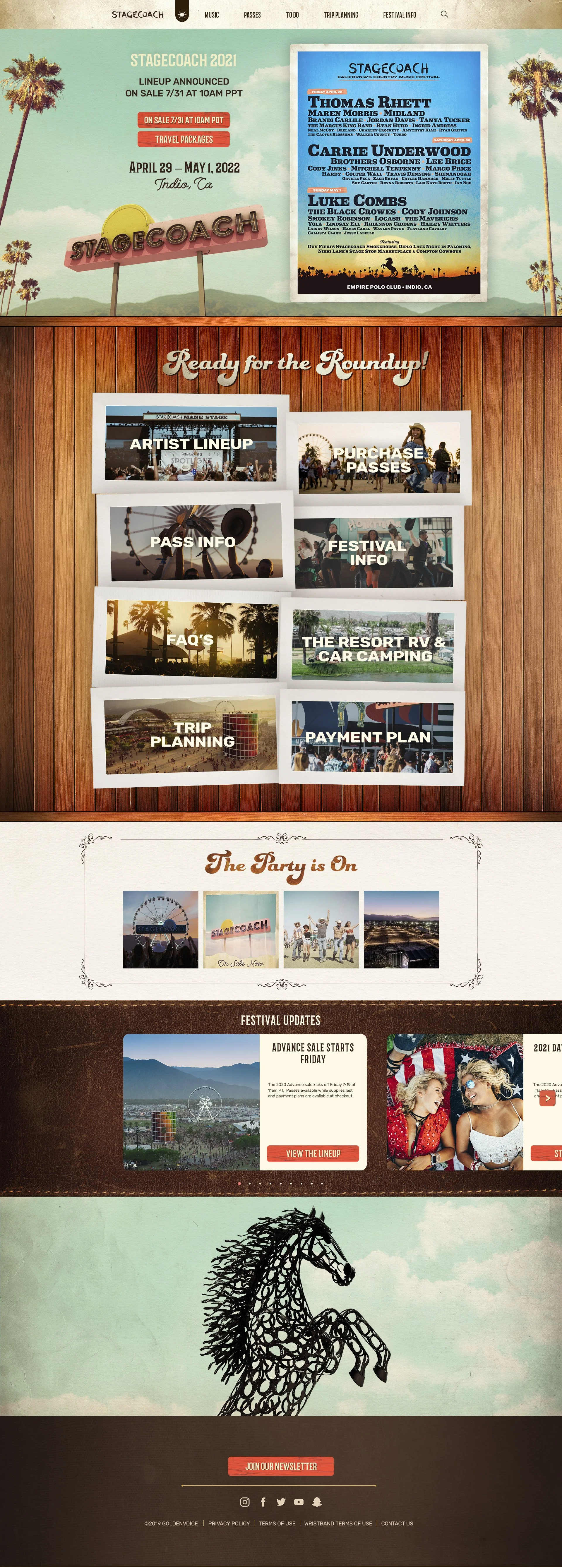 Stagecoach Site Layout