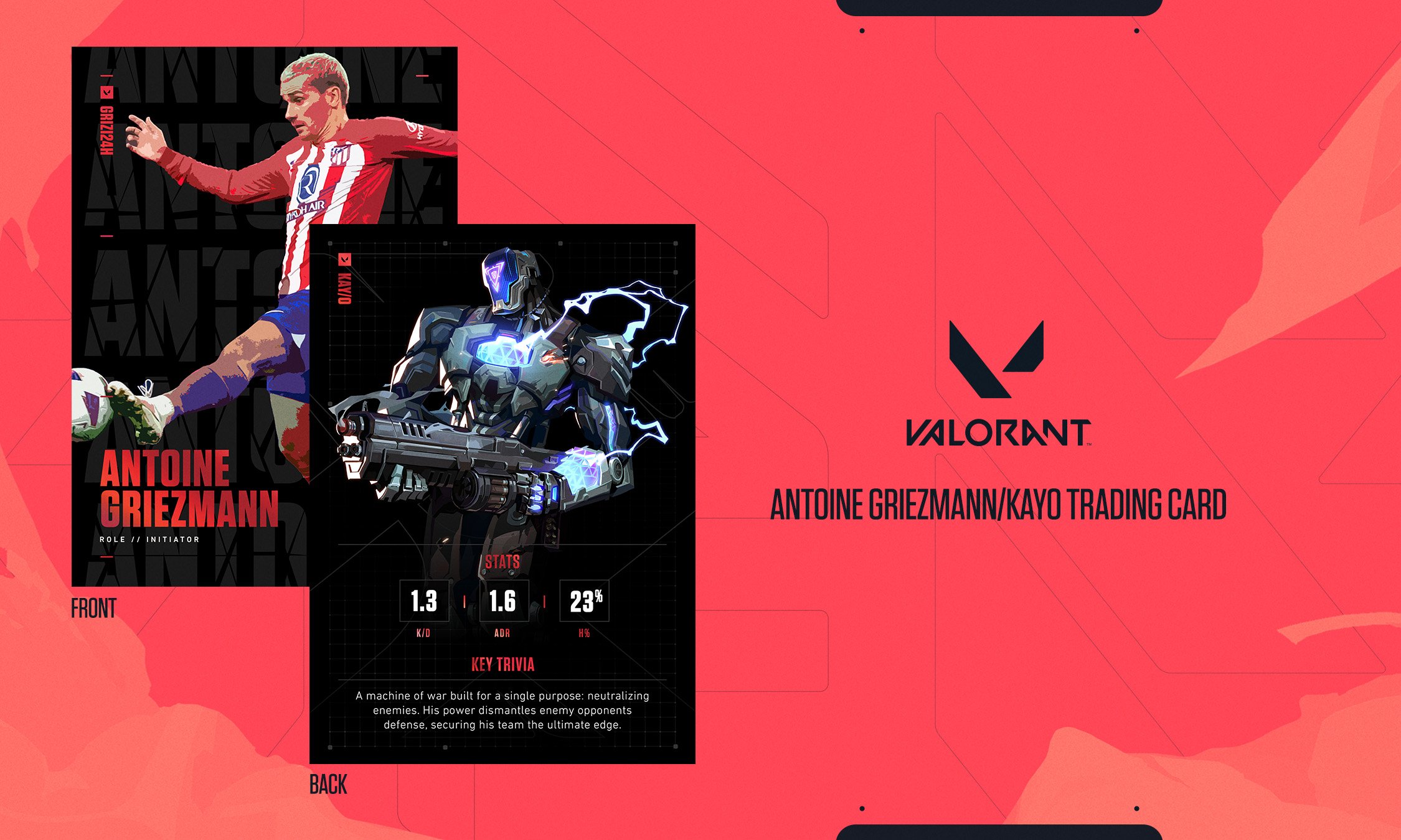 Antoine Griezmann/Kayo Trading Card
