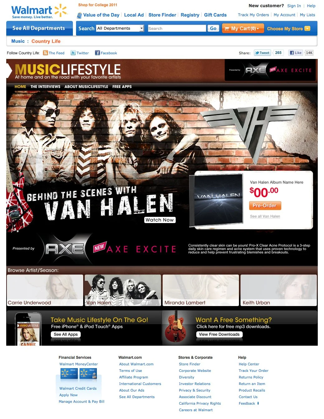 Walmart - Music - Van Halen