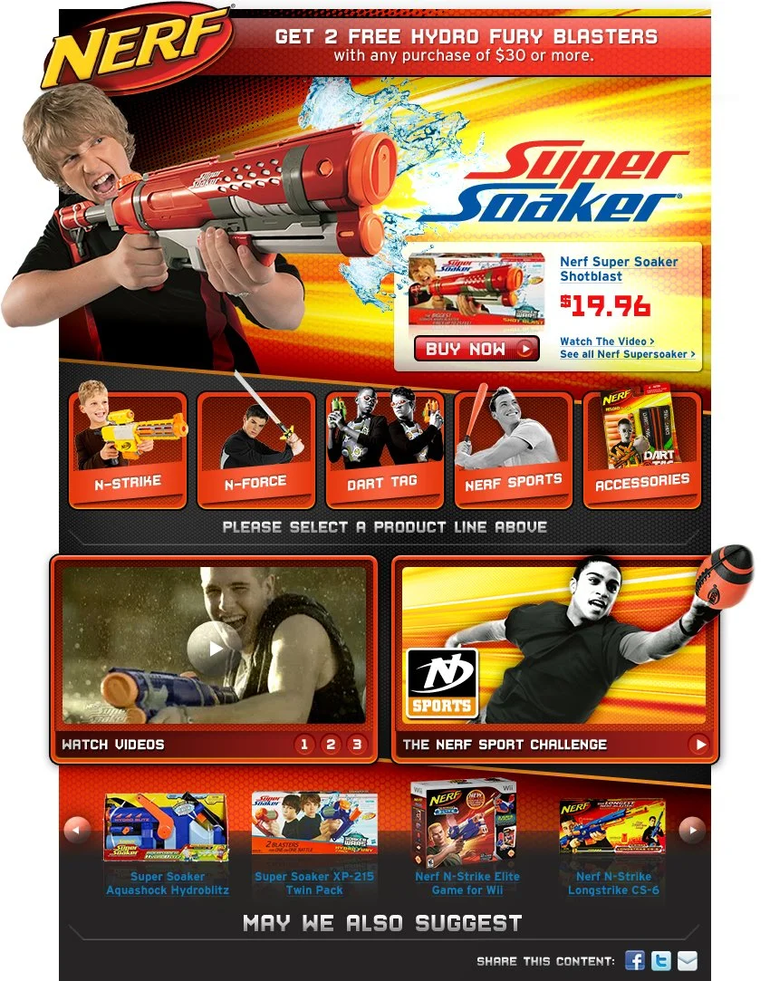 Walmart - Nerf