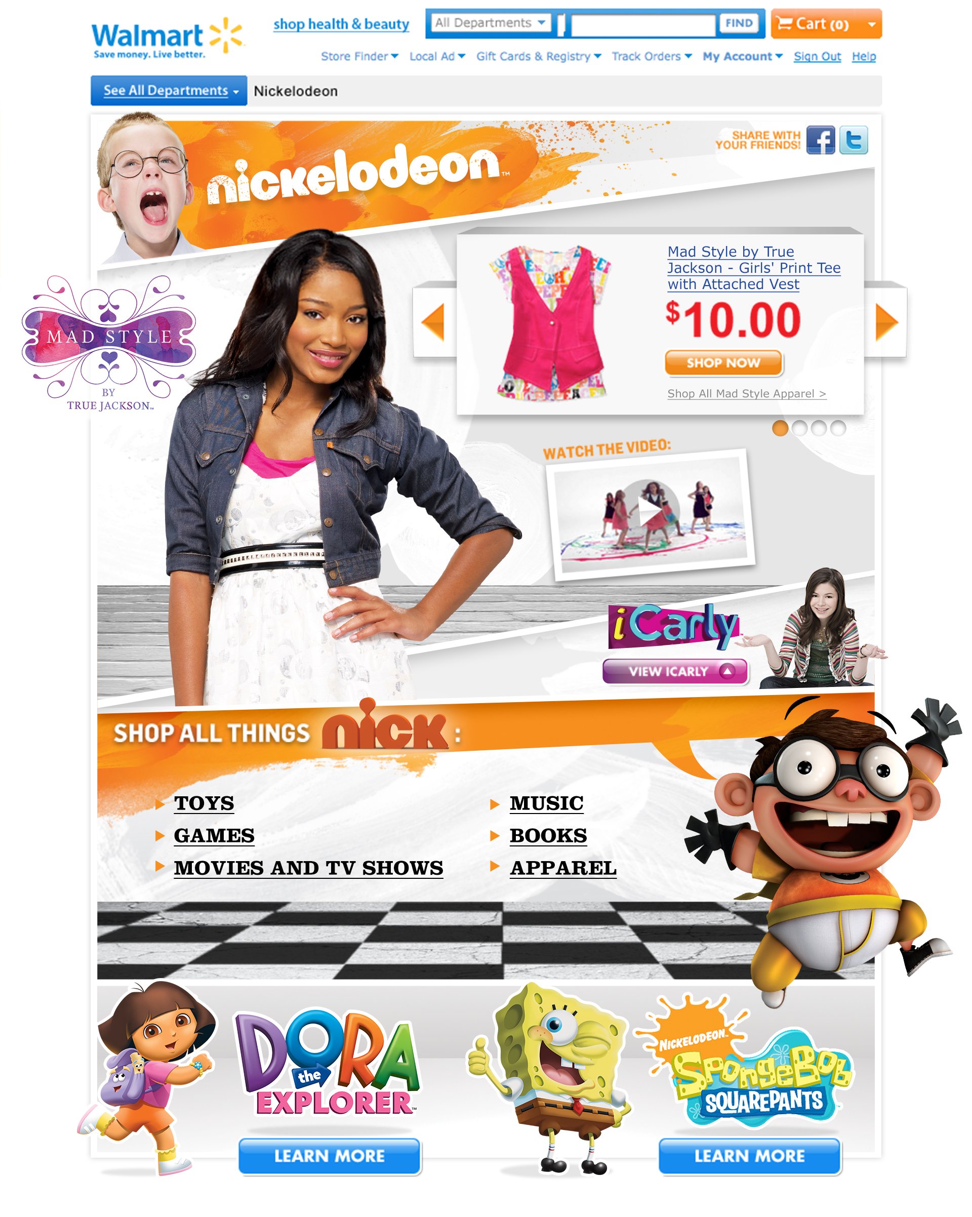 Walmart - Nickelodeon