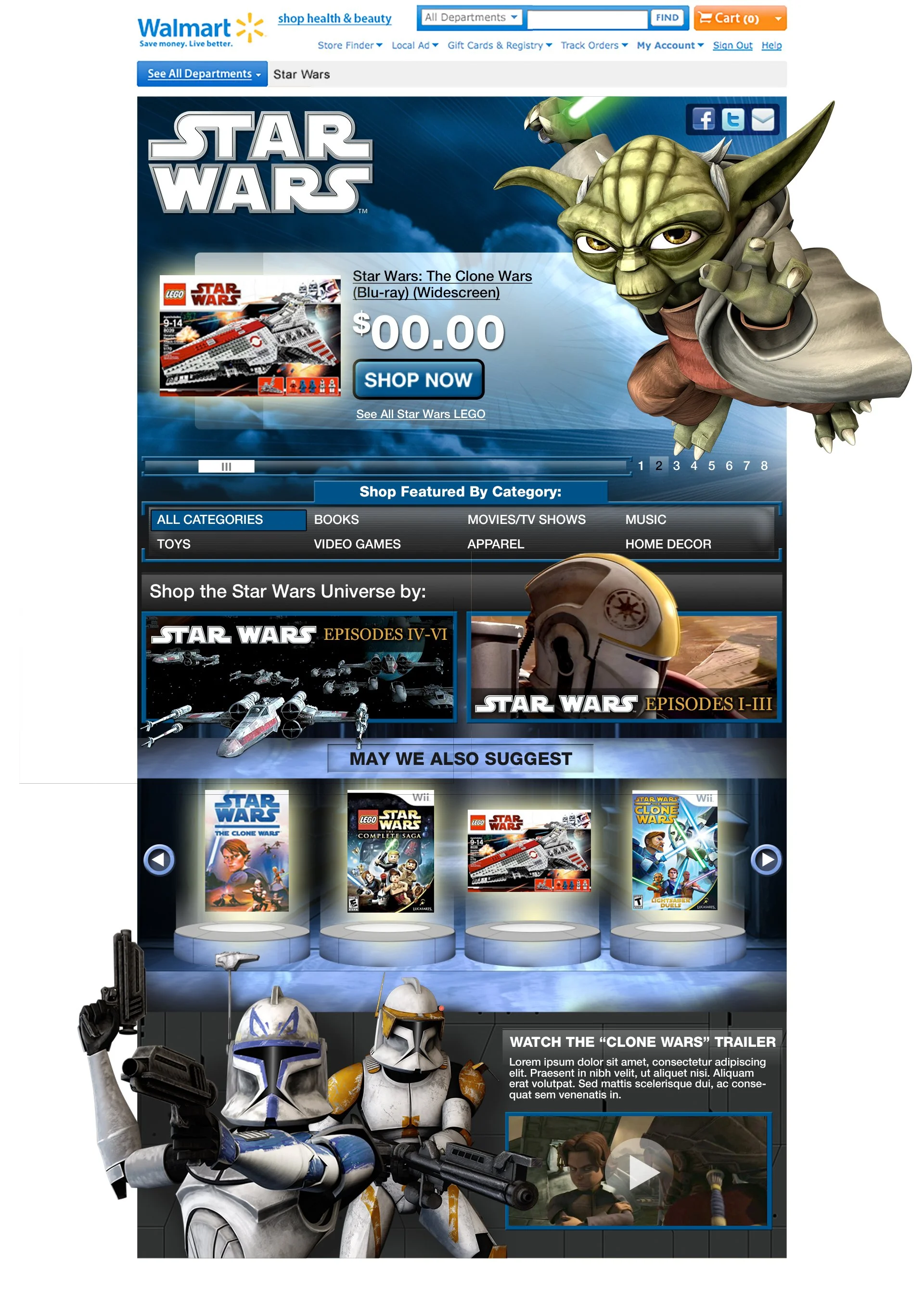 Walmart - Star Wars