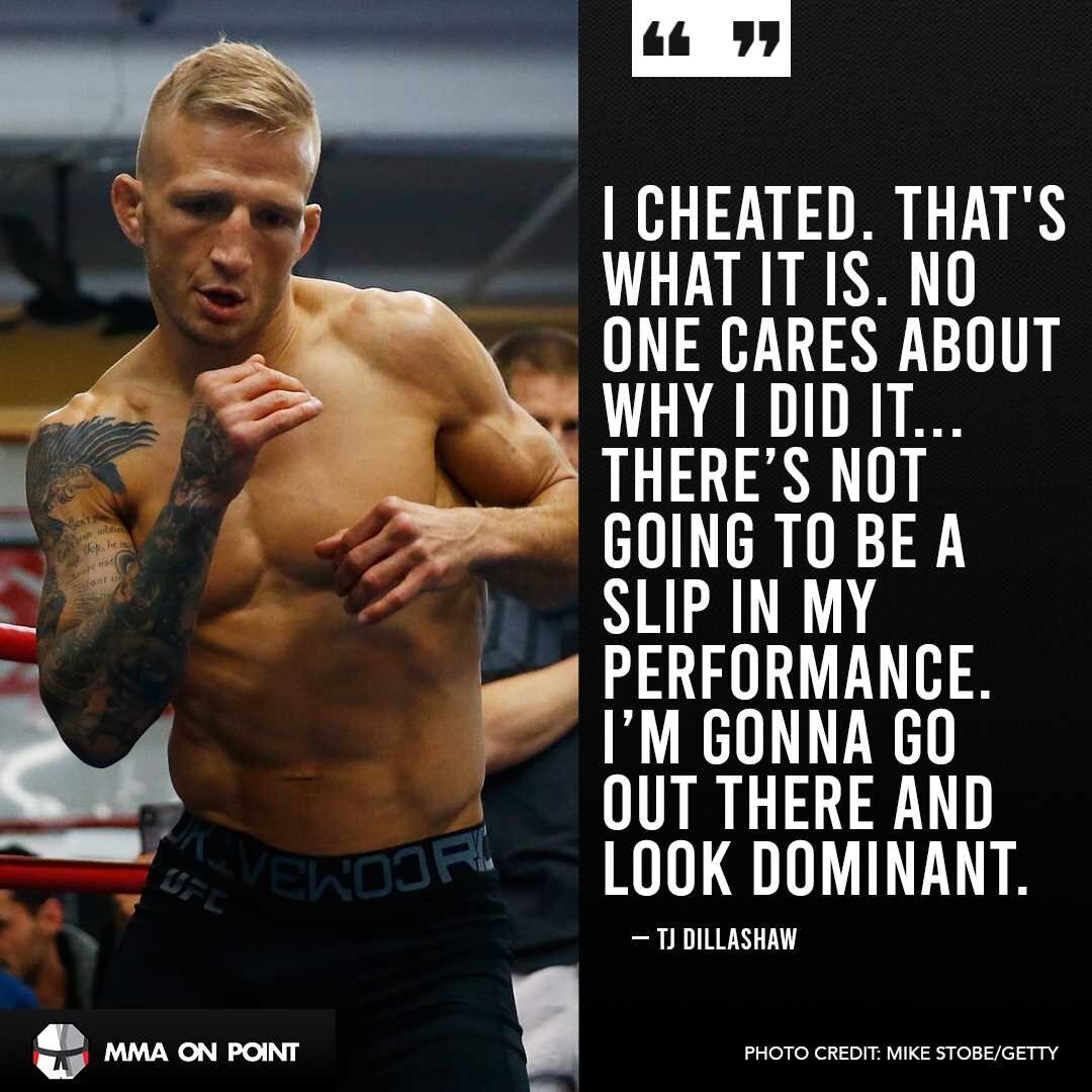 TJ Dillashaw admits he messed up and is looking to win back fans this weekend against Cory Sandhagen. #UFCVegas32 

Source, MMA Junkie: https://www.youtube.com/watch?v=uUTbDr42ms0