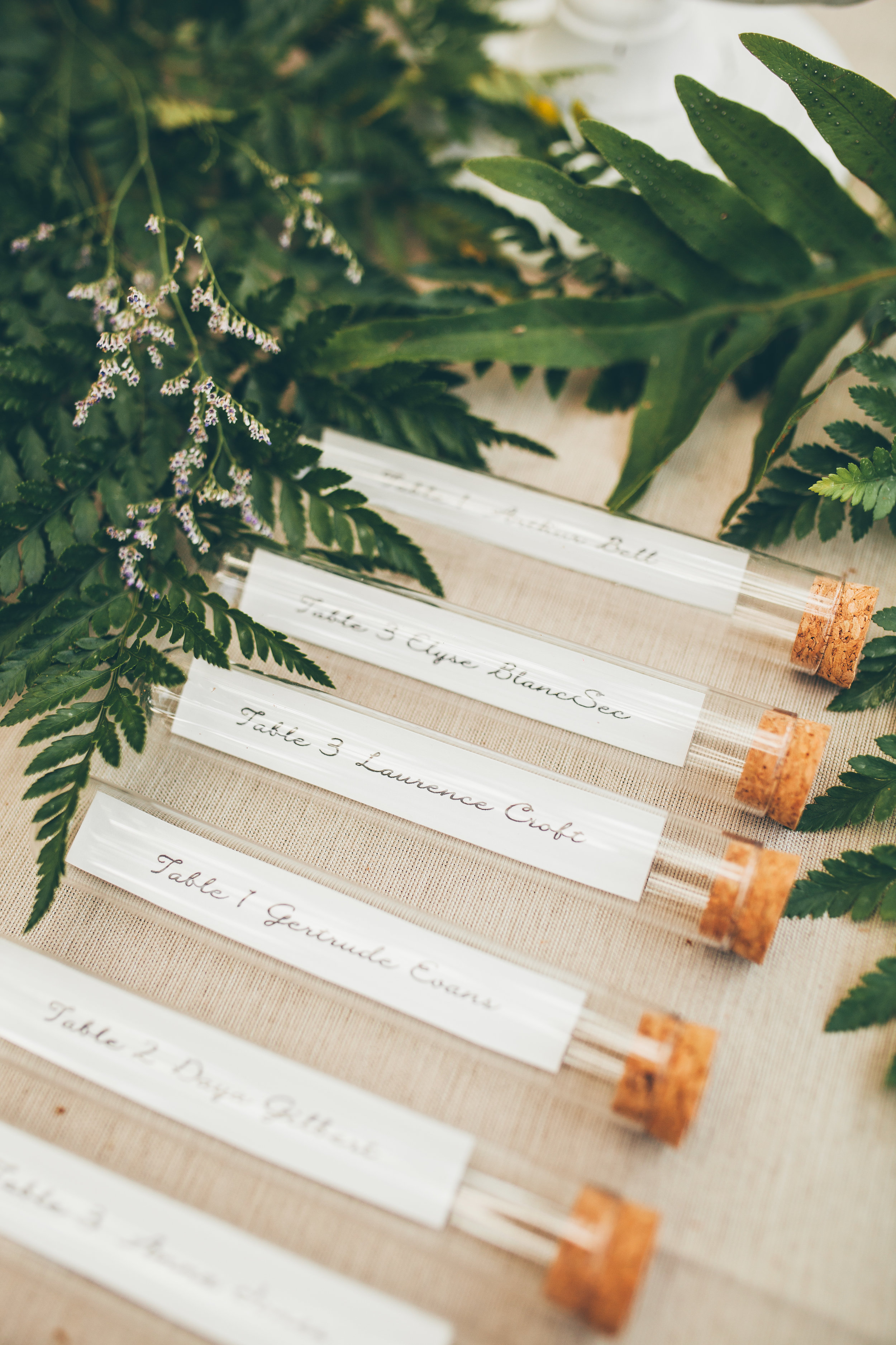 Wedding Escort "Cards"