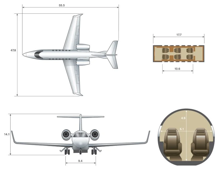 Light Private Jet Light Business Jets ELEVATE Innovation