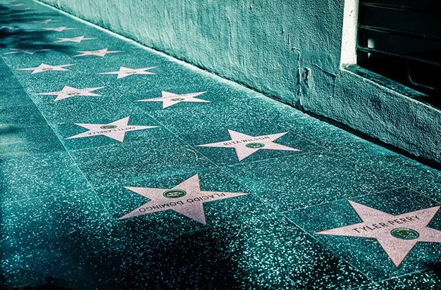 Hollywood by private jet