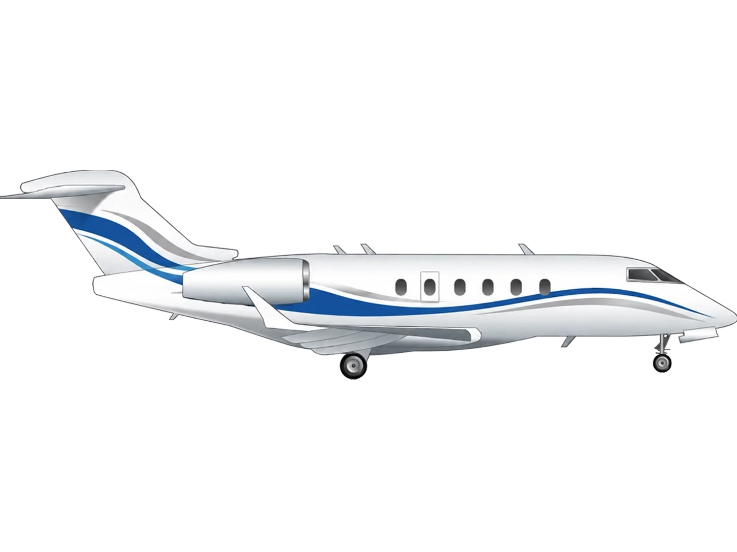 Super-Midsize Jet hourly rate
