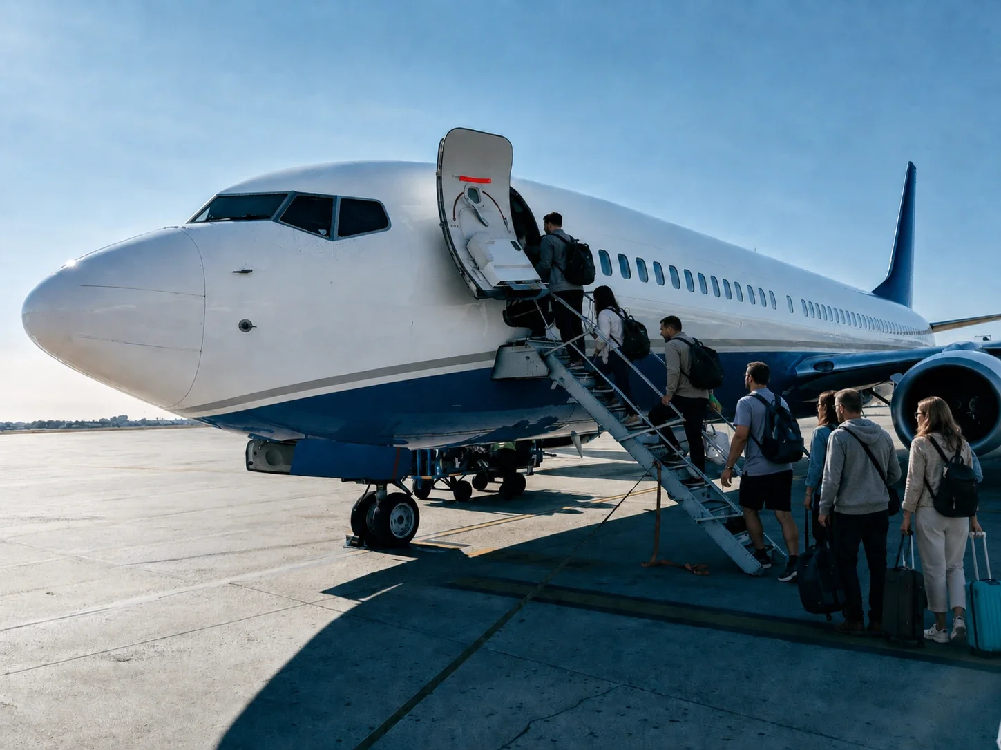 Charter a Boeing 737 aircraft