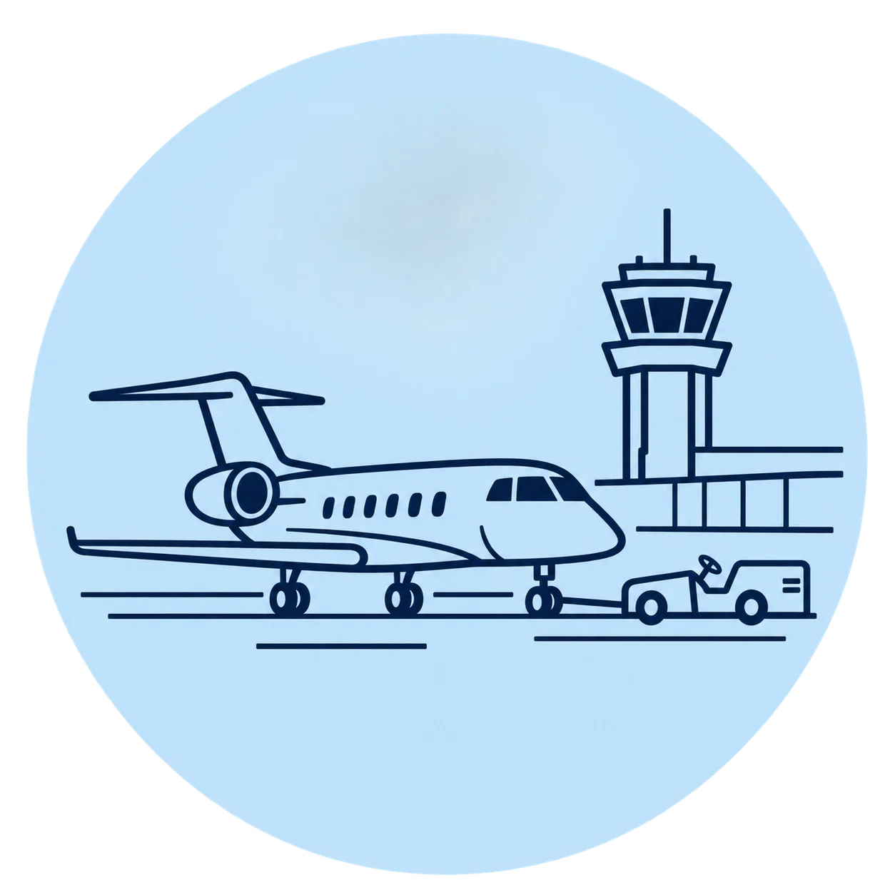 Private jet landing and handling fees