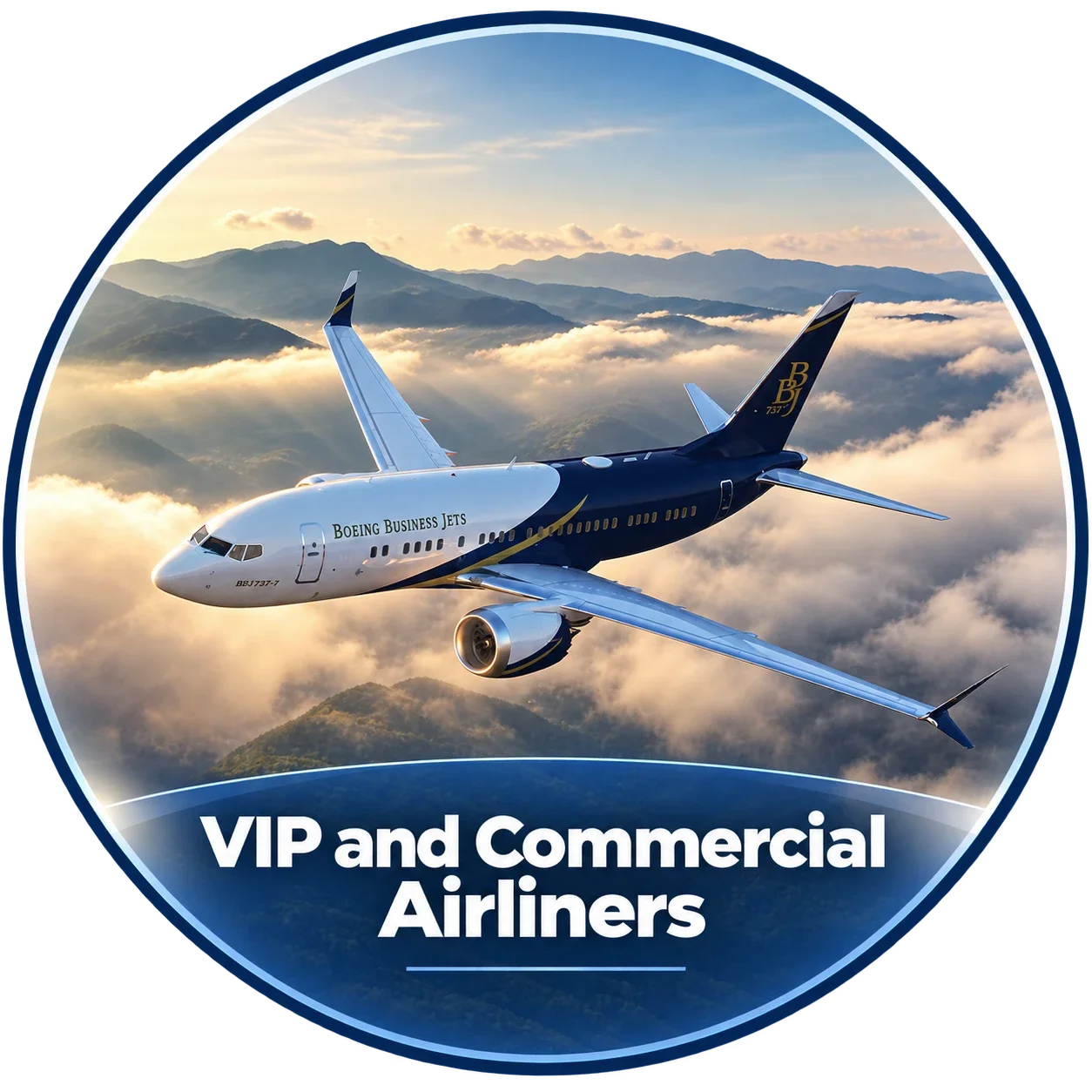 VIP and Commercial Airliners
