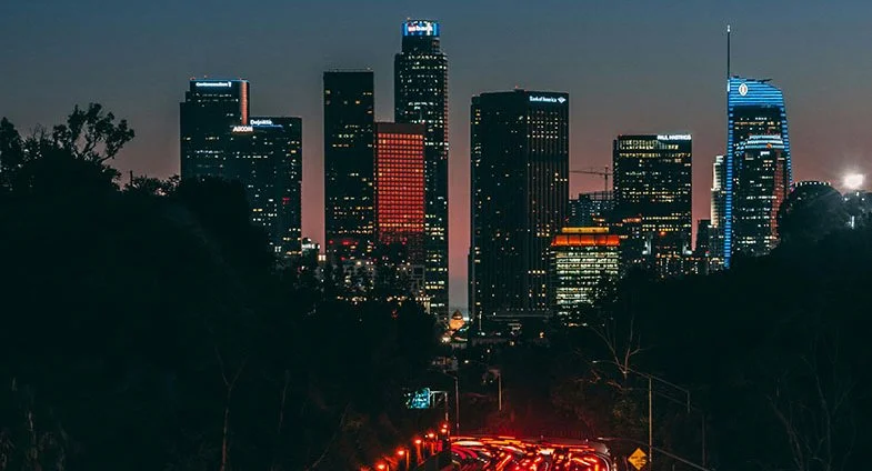Los Angeles at night
