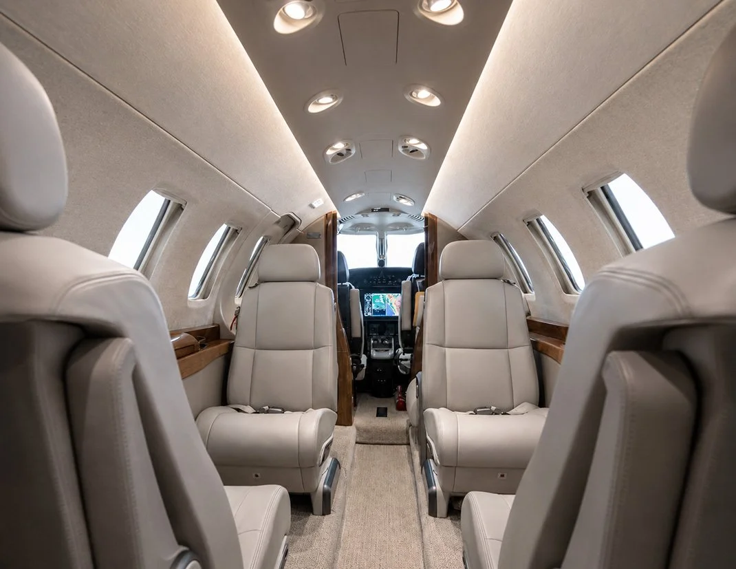 Citation M2 interior