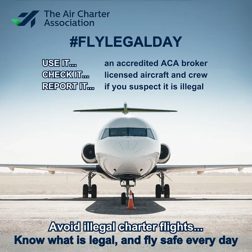 Fly Legal With Air Charter Association Members