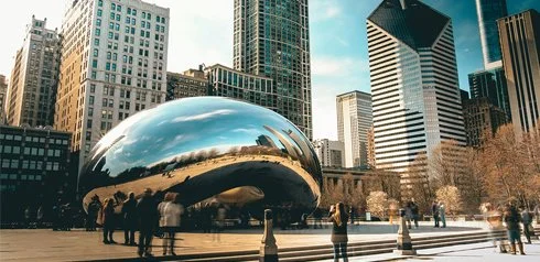 Experience private jet charter to Chicago.