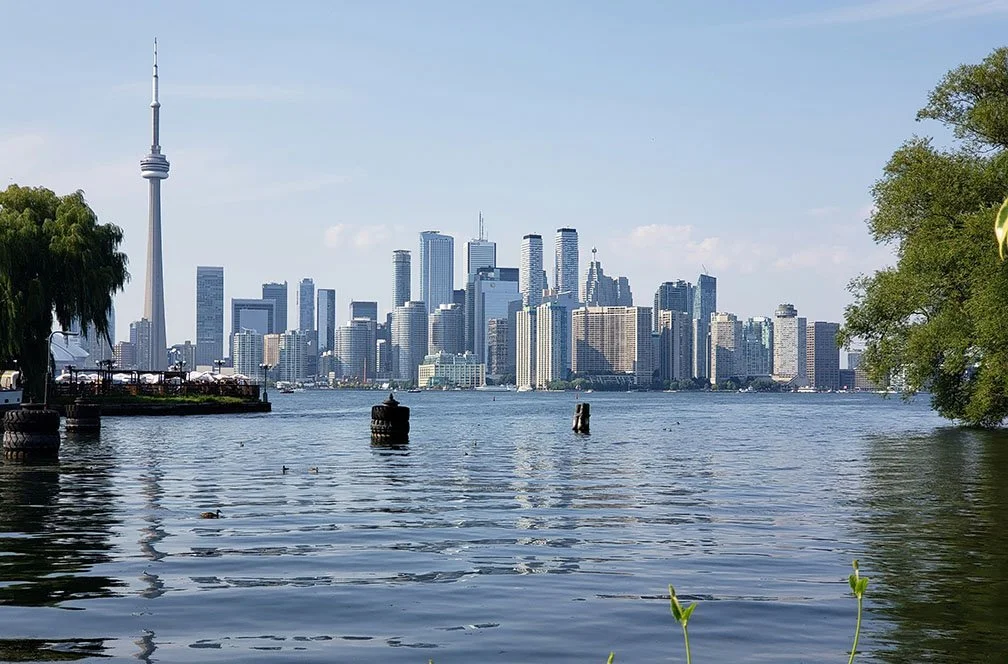 Toronto skyline from the Toronto Islands