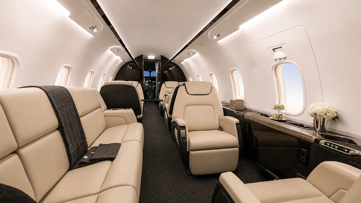 Challenger 350 interior
