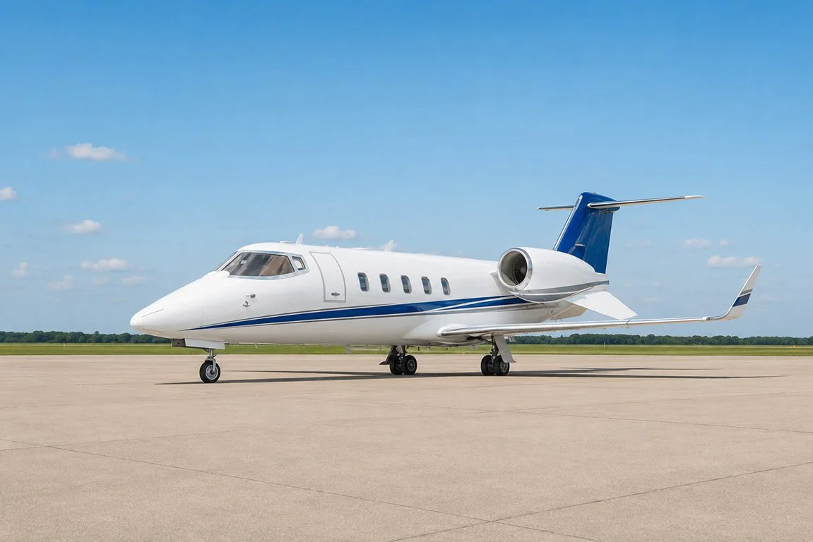Learjet 60 exterior