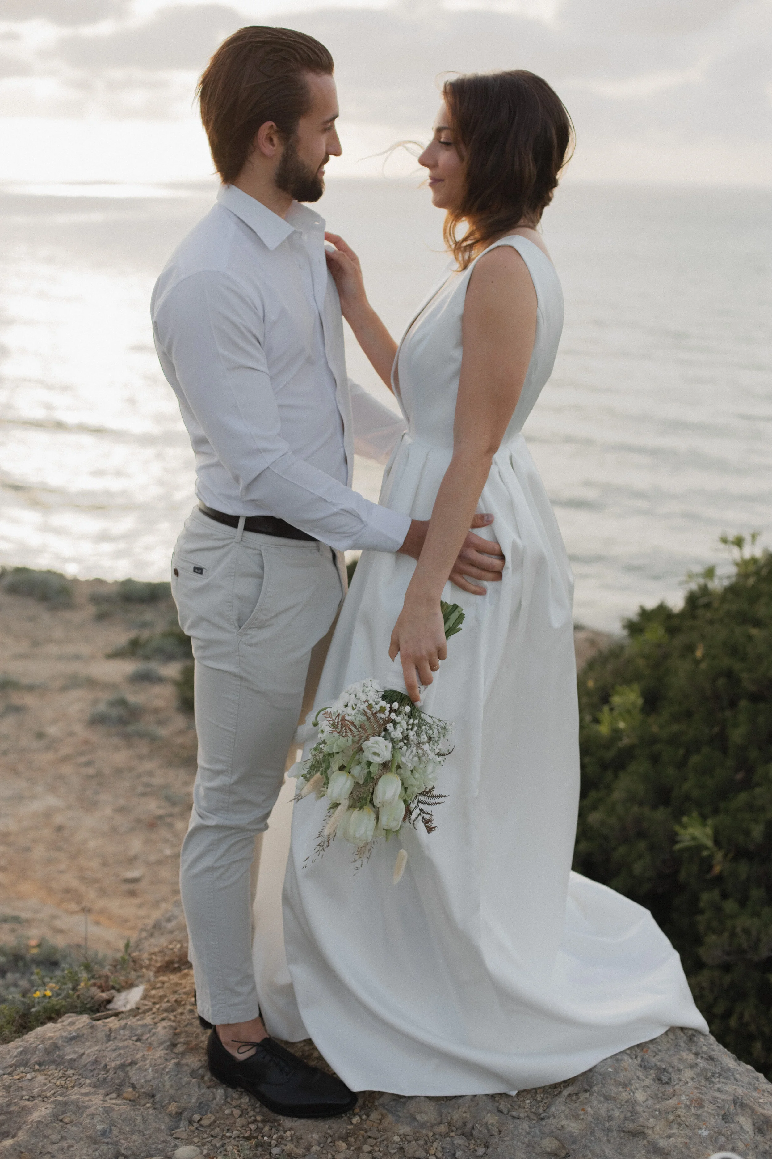 Beach Wedding Elopement In Europe