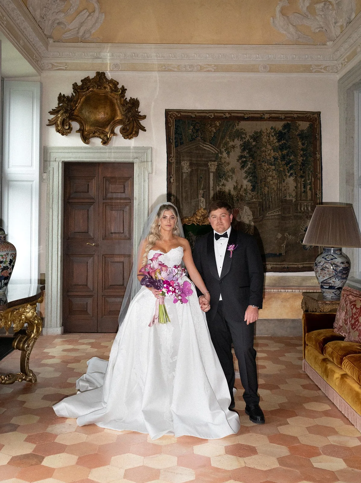 Darian &amp; Andrew · Villa Balbiano