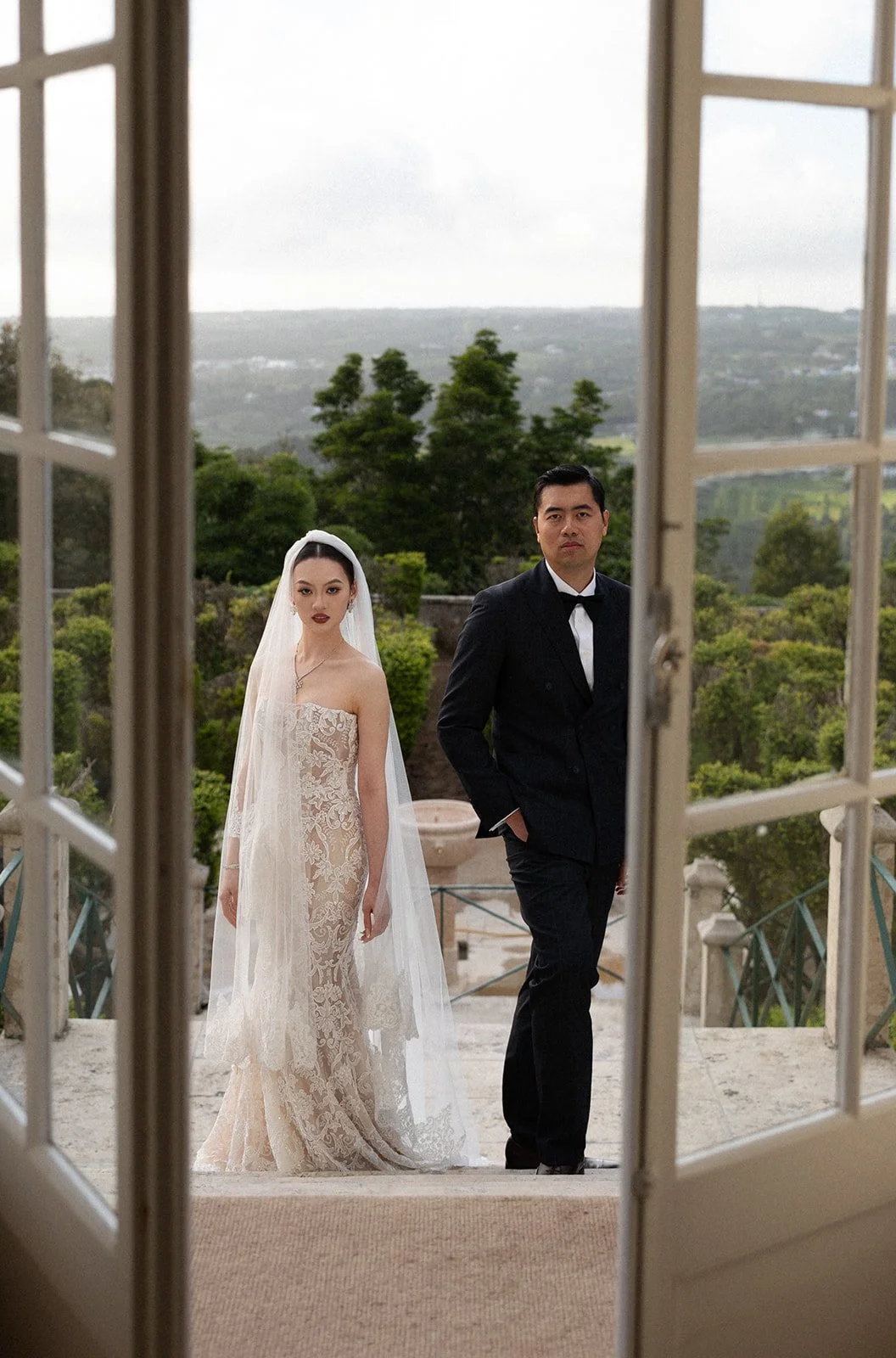 Pre-wedding photoshoot at Palácio de Seteais, Sintra, Portugal