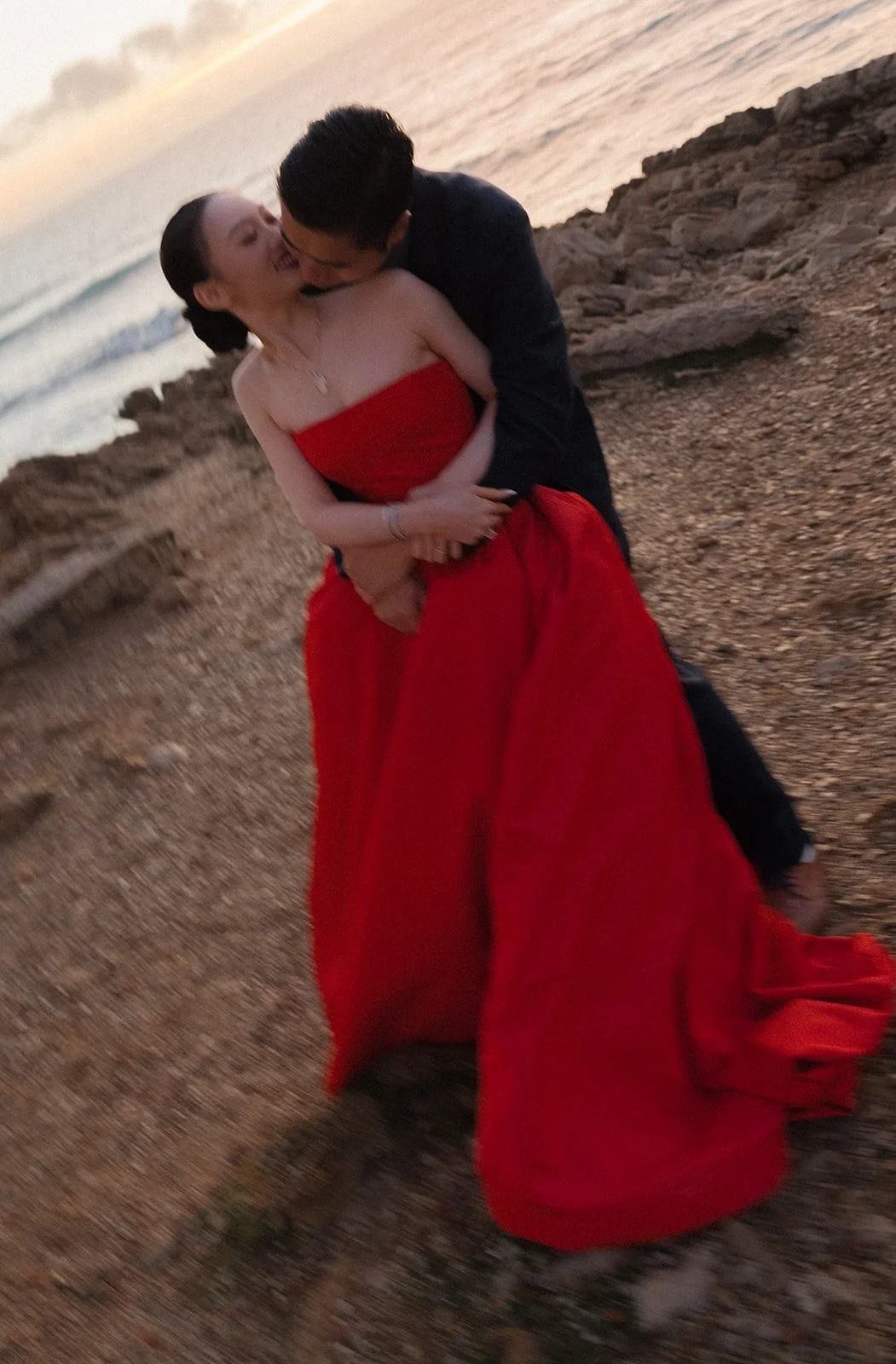 Pre-wedding photoshoot at Fortaleza do Guincho, Cascais, Portugal