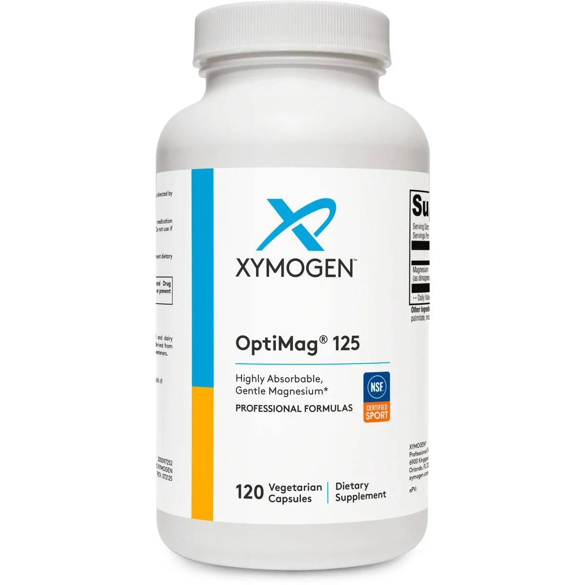 OptiMag® 125 120 Vegetarian Capsules