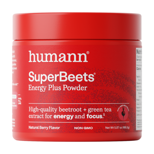 HumanN SuperBeets Energy Plus Natural Berry 30 Servings