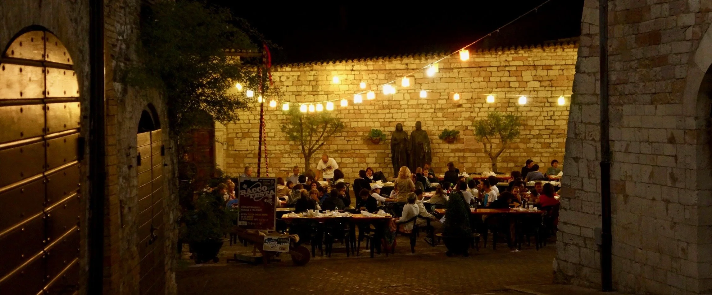 An Enchanting Summer Night in Assisi