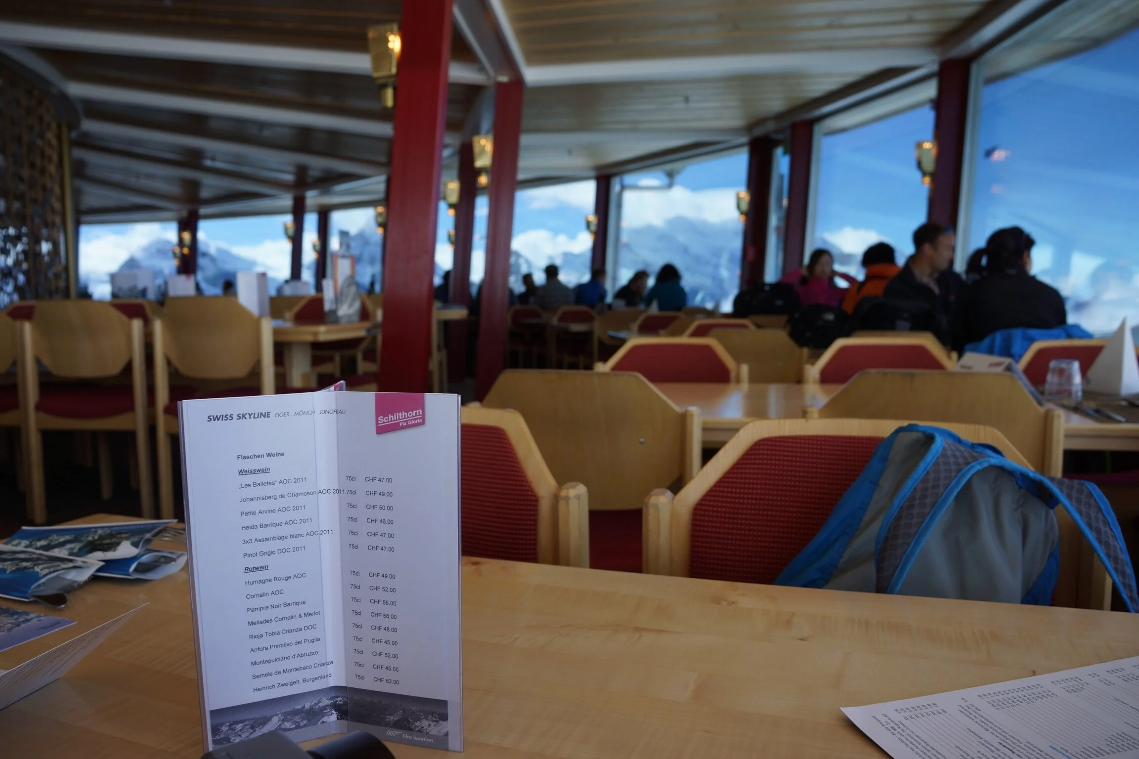 Piz Gloria: The Revolving Restaurant