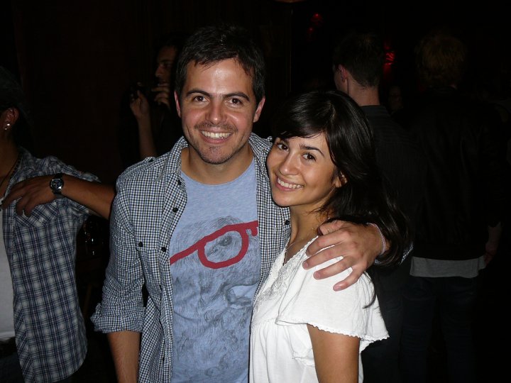 Juan Pablo with Pamela