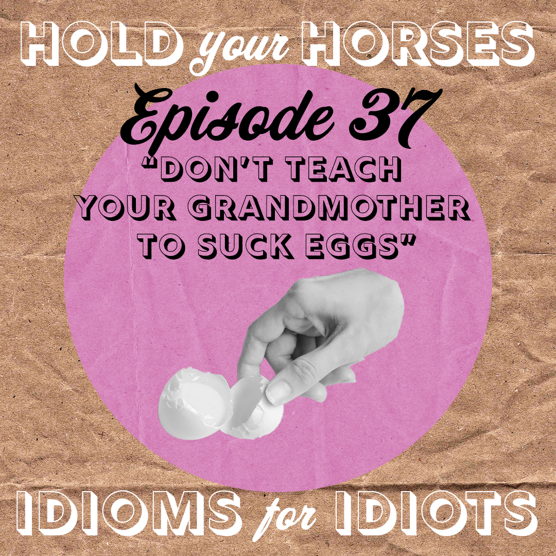 Episode 37. Don't Teach Your Grandmother to Suck Eggs episode artwork