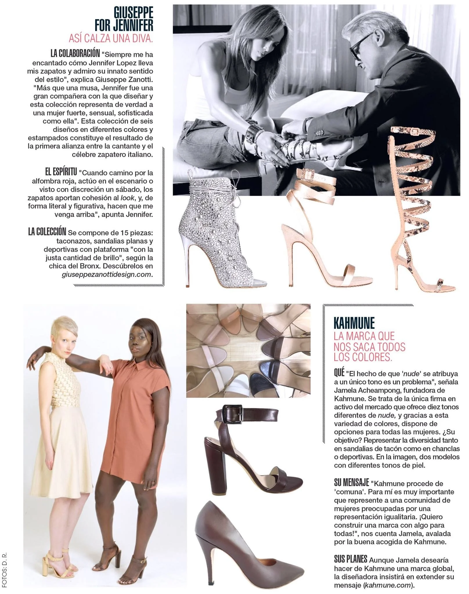  Kahmune shoes Marie Claire España 