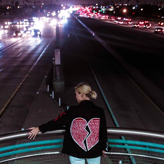 Those LA nights 💕
Hand painted custom jacket for @codysaintgnue 📸: @shotsunknown