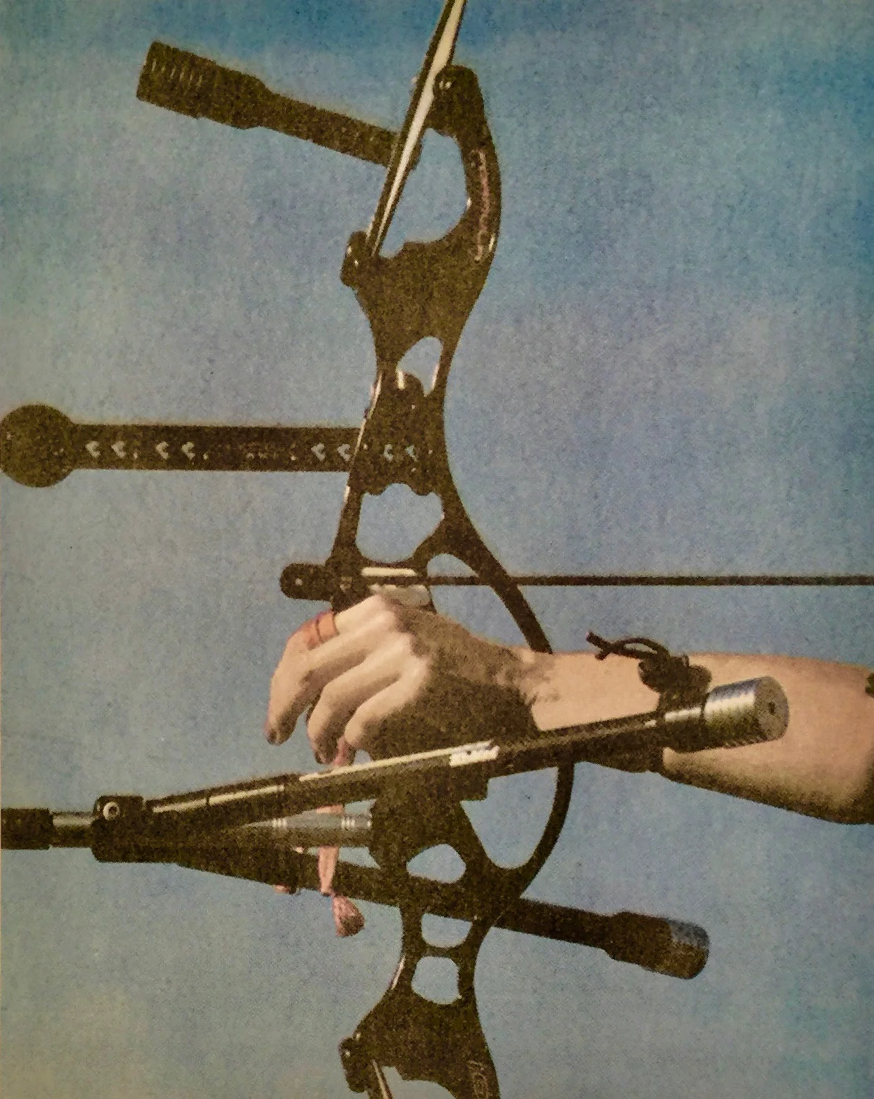 Archer, 2017, Photoprint on paper, 18" x 24".