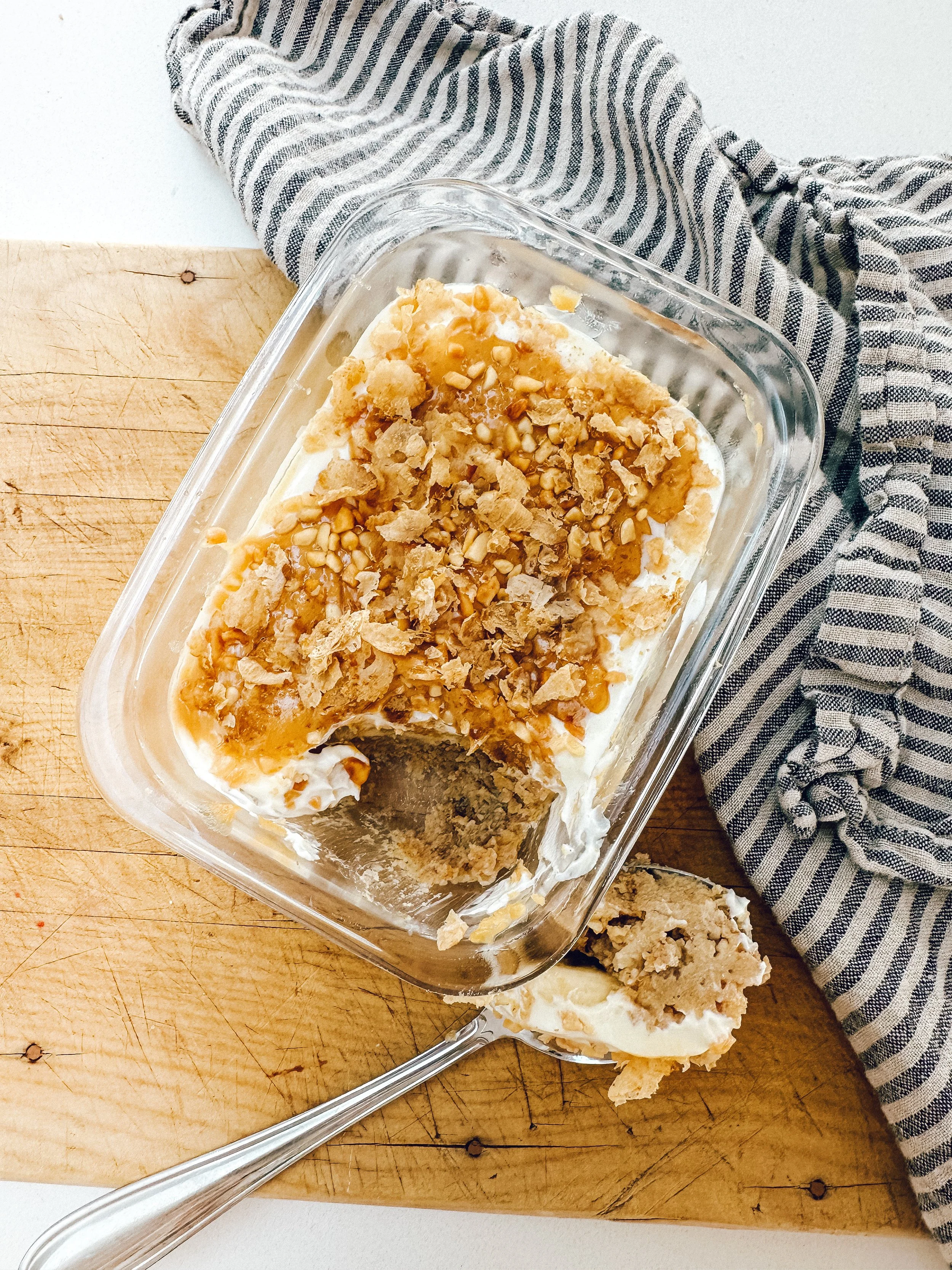 High Protein Banoffee Overnight Weetbix