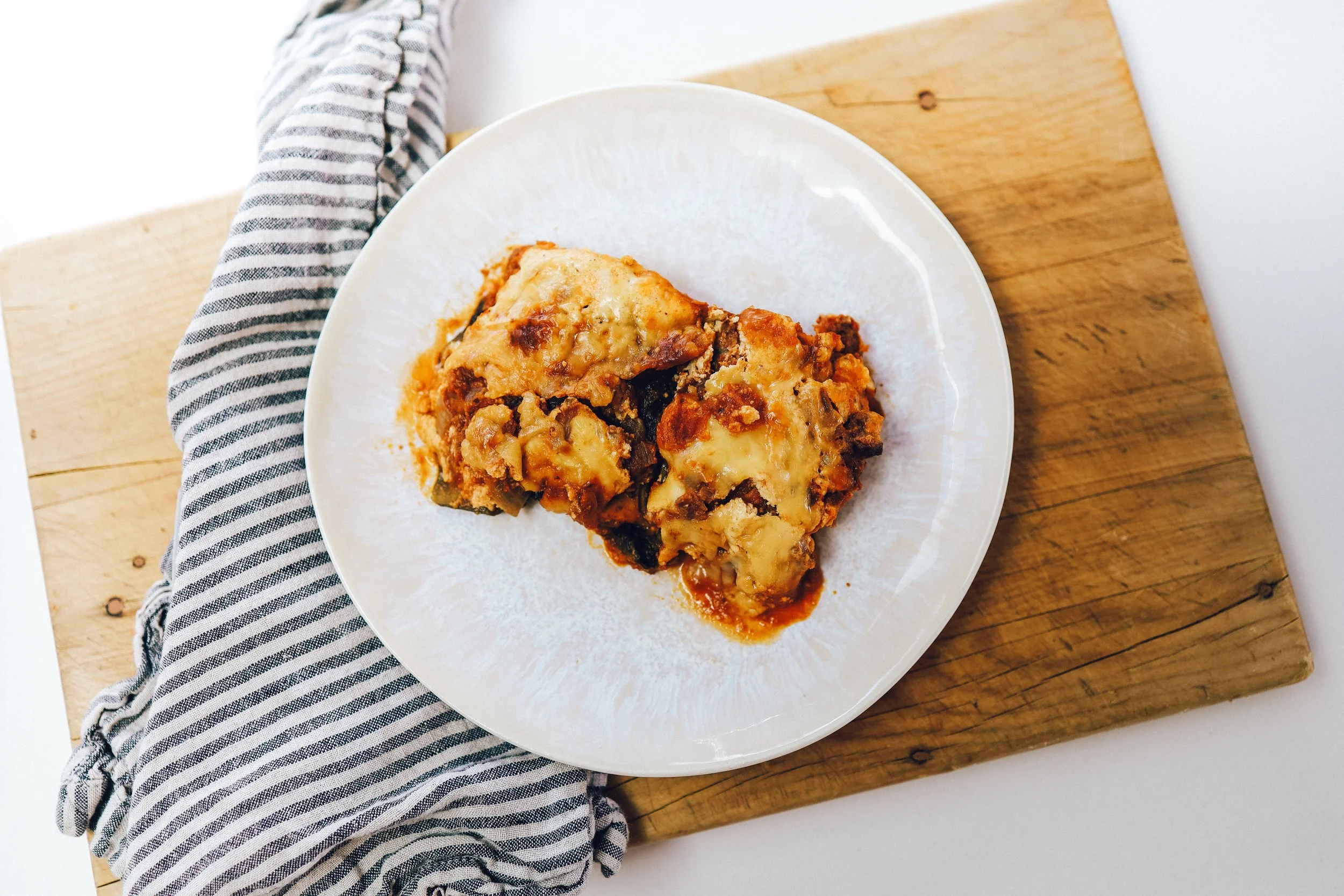 Low Carb &amp; Bariatric Friendly Lasagna