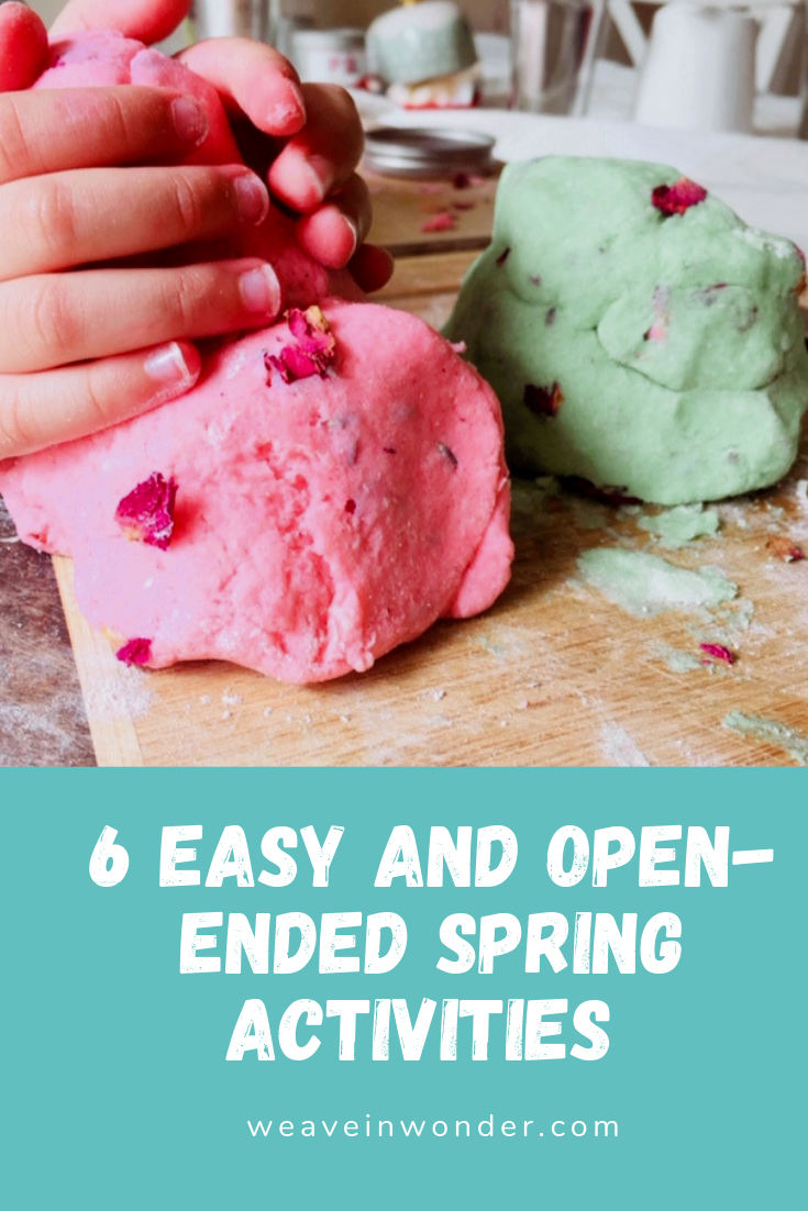 6 Easy &amp; Open-Ended Spring Activities For Children 